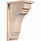 Ekena Millwork Pescadero Smooth Corbel w/Backplate, Douglas Fir, 7 1/2"W x 12"D x 20"H COR08X12X20PEC01SDF - alternate 1